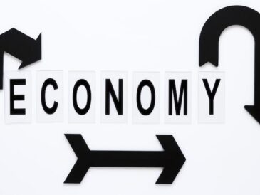 Bild ekonomi med pilar